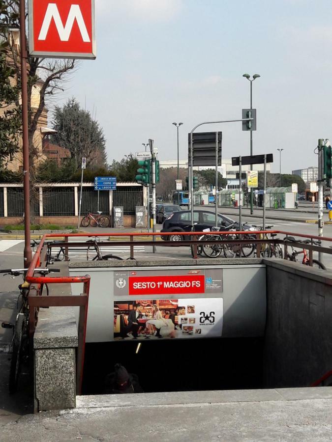 Grazioso Bilocale A 100 Mt Dalla Metropolitana Sesto San Giovanni Exterior foto